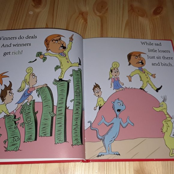 2x Winners Aren't Losers Hardcover Donald Trump inspired Children's Books. - Picture 3 of 11
